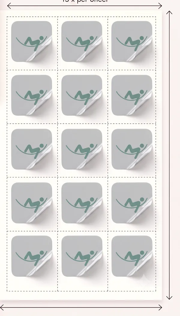 Sleep sheet of patches
